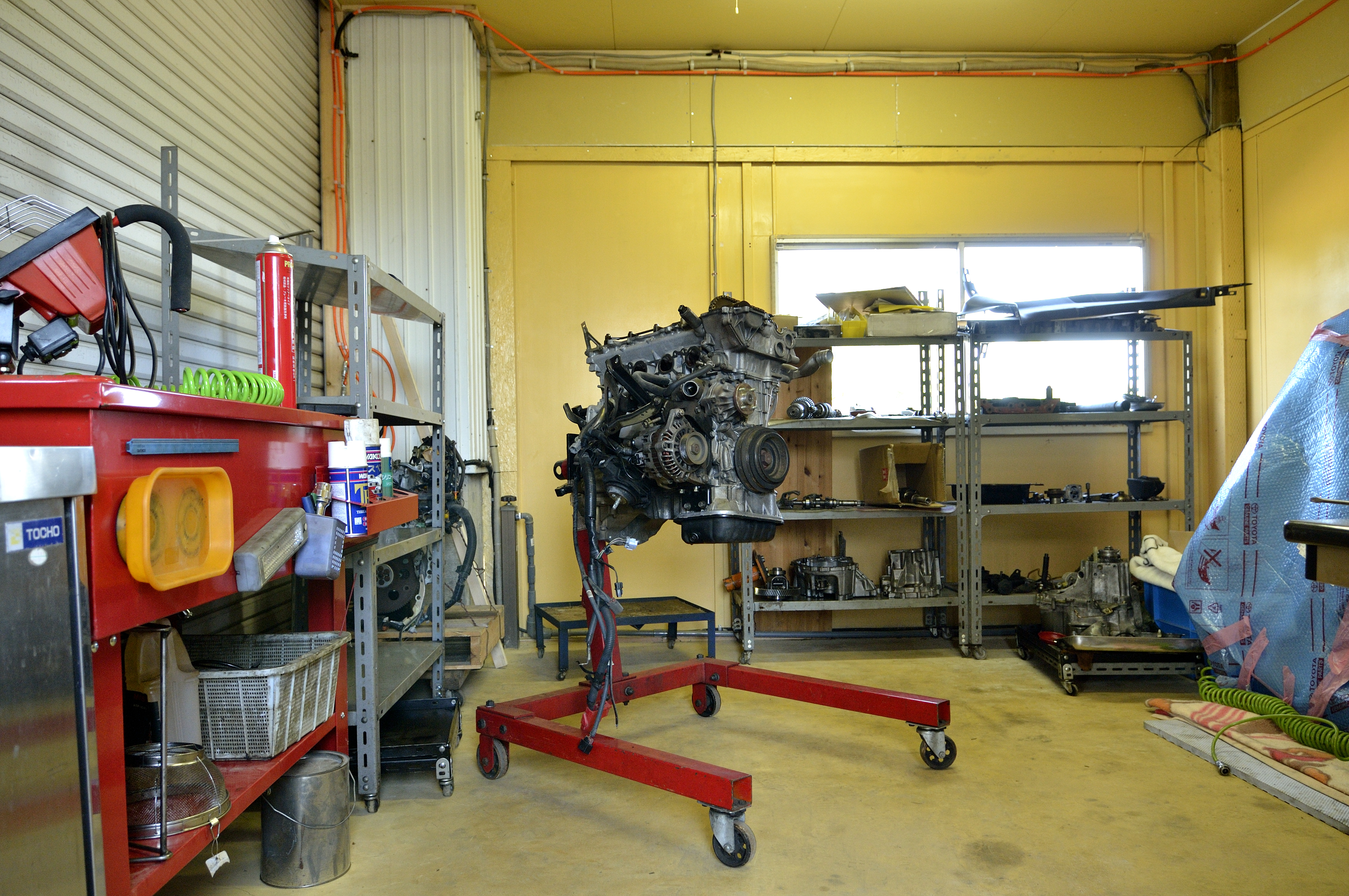 エンジンチューニングエリア